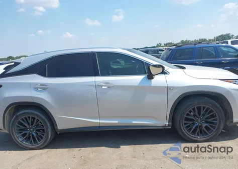 2018 Lexus Rx 350 F Sport z USA, uszkodzony, nr VIN 2T2BZMCA0JC152728